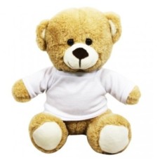 Plüss maci, személyre szabható pólóban