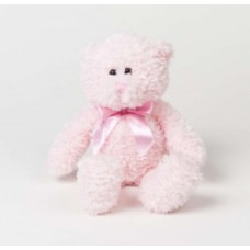 Plüss rózsaszín maci, személyre szabható pólóban