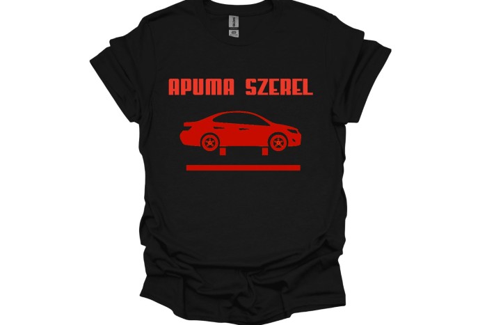 Póló - Apuma szerel