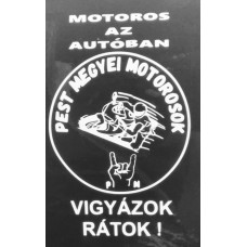 Autó - motor matrica, Pest Megyei Motorosok