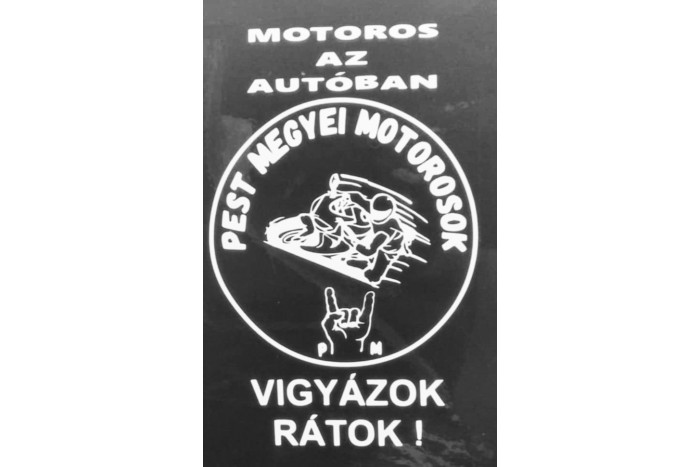 Autó - motor matrica, Pest Megyei Motorosok